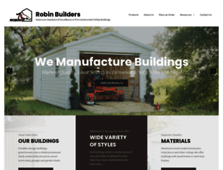 robinbuilders.com screenshot