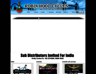 robinhoodcycles.com screenshot