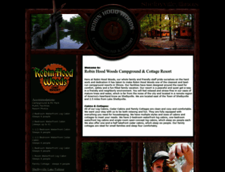 robinhoodwoods.com screenshot