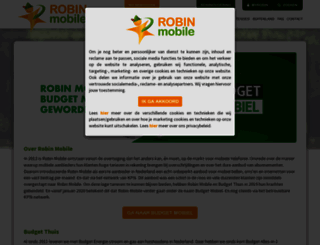 robinmobile.nl screenshot