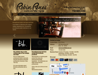 robinrenesalon.com screenshot
