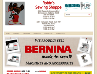 robinshoppe.com screenshot