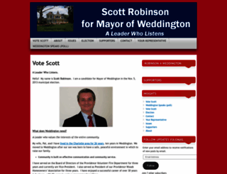 robinson4weddington.wordpress.com screenshot
