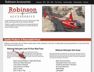 robinsonaccessories.com screenshot