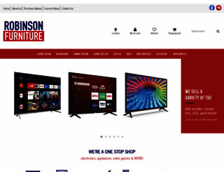 robinsonfurnitureinc.com screenshot