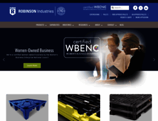 robinsonind.com screenshot