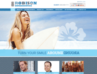 robisonortho.com screenshot