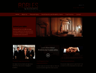 roblesassociates.com screenshot