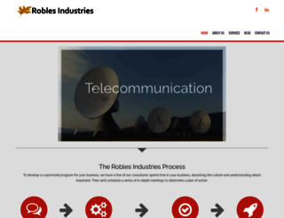 roblesindustries.com screenshot