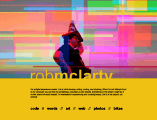 robmclarty.com screenshot