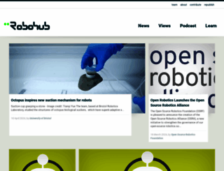 robohub.org screenshot