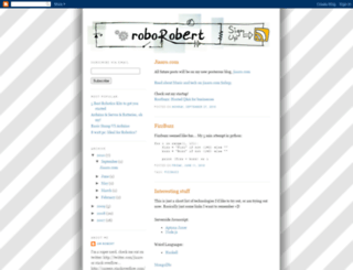 roborobert.com screenshot