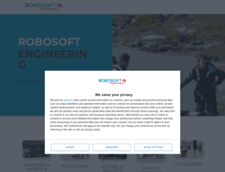 robosoft.com screenshot