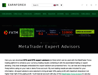 robot-forex-trading.com screenshot