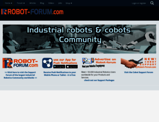 robot-forum.com screenshot