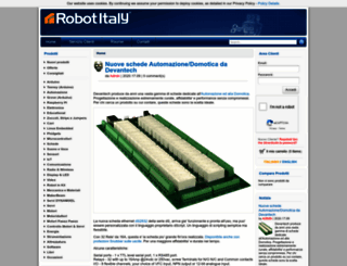 robot-italy.net screenshot