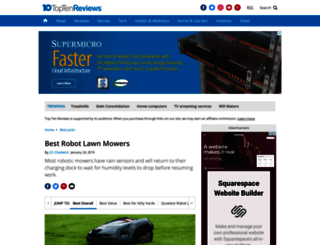 robot-lawn-mowers-review.toptenreviews.com screenshot