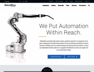robotautomation.com screenshot