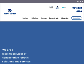 robotcenter.co.uk screenshot