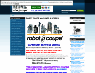 robotcoupemachines.co.uk screenshot