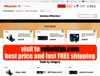 robotdyn.tr.aliexpress.com screenshot
