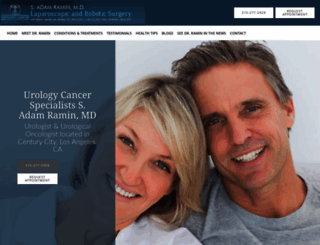 roboticcancersurgery.com screenshot