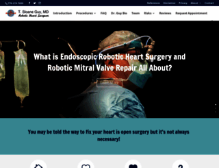 roboticheartsurgeon.com screenshot