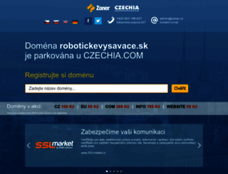 robotickevysavace.sk screenshot