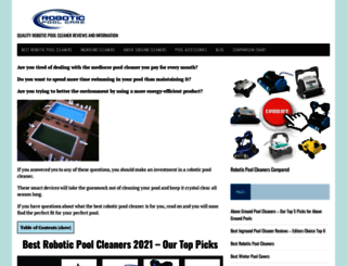 roboticpoolcare.com screenshot