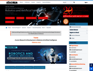 robotics.alliedacademies.com screenshot