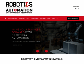 roboticsandautomation.co.uk screenshot