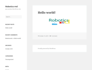 roboticsrnd.com screenshot