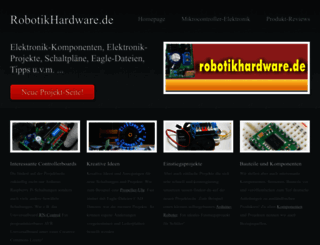 robotikhardware.de screenshot