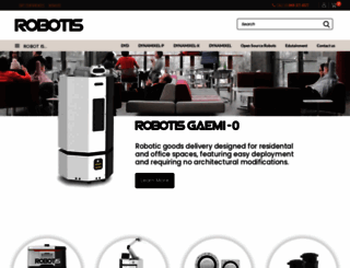 robotis.us screenshot