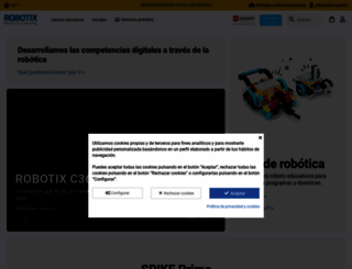 robotix.es screenshot