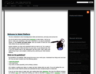 robotplatform.com screenshot