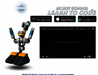 robotschoolapp.com screenshot