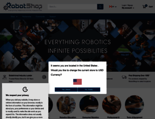 robotshop.ca screenshot