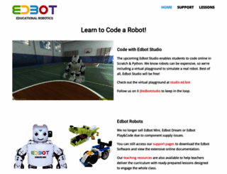 robotsinschools.com screenshot