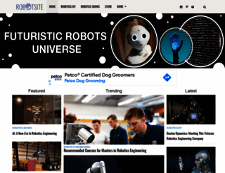 robotsite.net screenshot