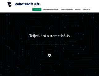 robotszoft.hu screenshot