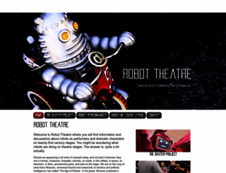 robottheatre.co.uk screenshot
