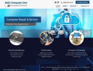 robscomputercare.com screenshot
