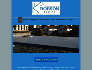 robsonroofing.co.uk screenshot