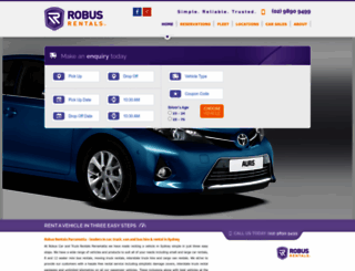robusrentals.com.au screenshot