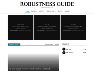 robustness.net screenshot