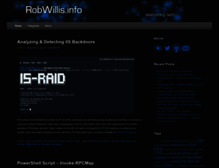 robwillis.info screenshot