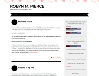 robynmariepierce.wordpress.com screenshot