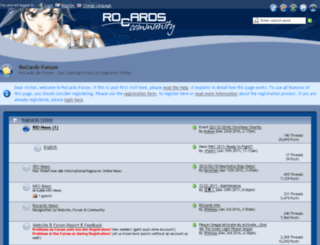 rocards.org screenshot