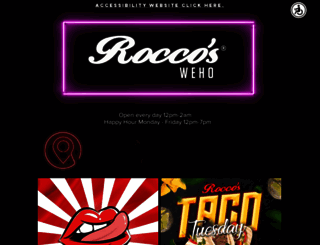 roccosweho.com screenshot